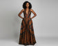 ENOLA BACKLESS SILKY DRESS