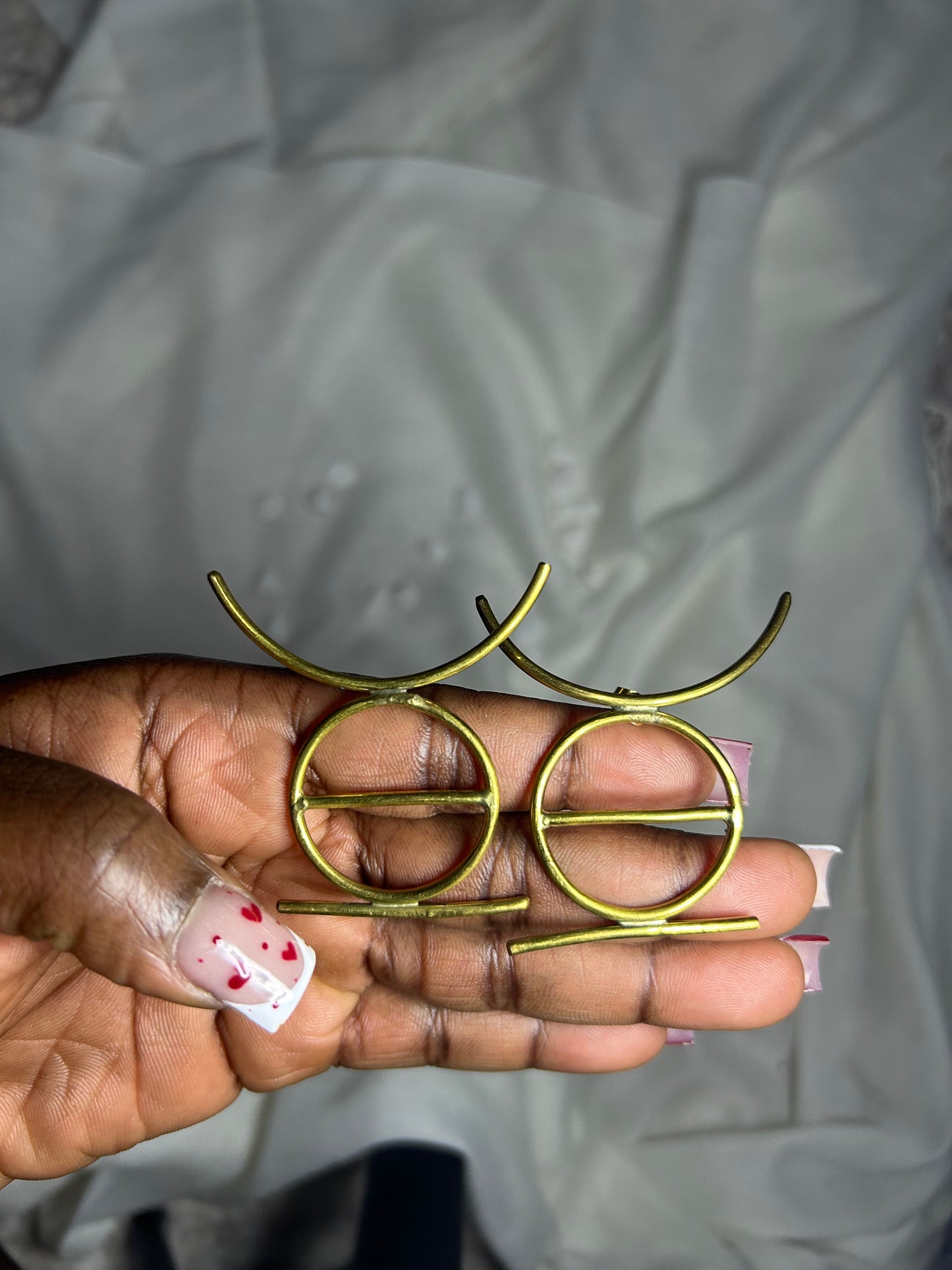 Cowrie Gold Earrings