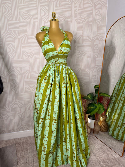 KIMIA MAXI BACKLESS DRESS