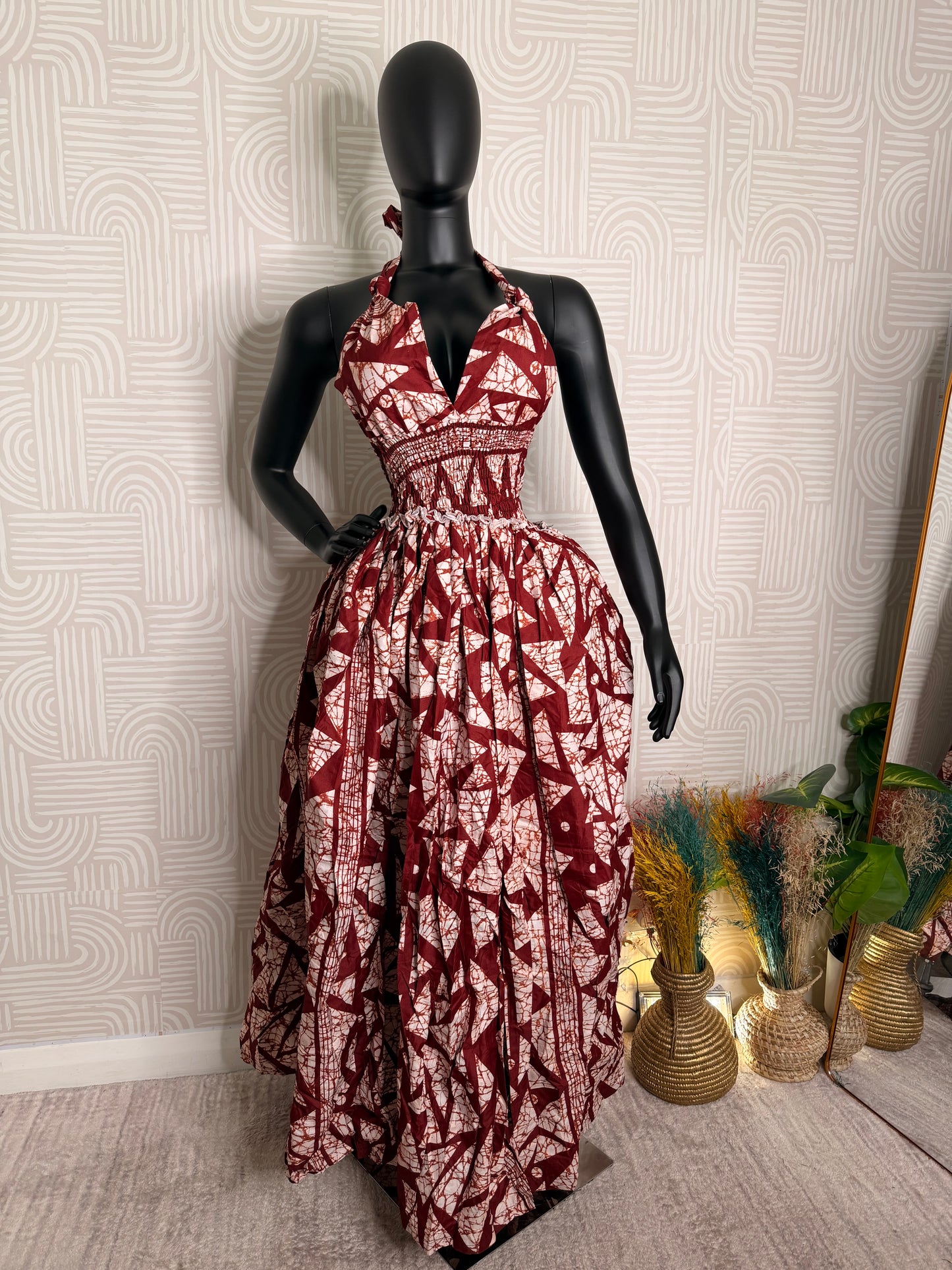 KIMIA MAXI BACKLESS DRESS